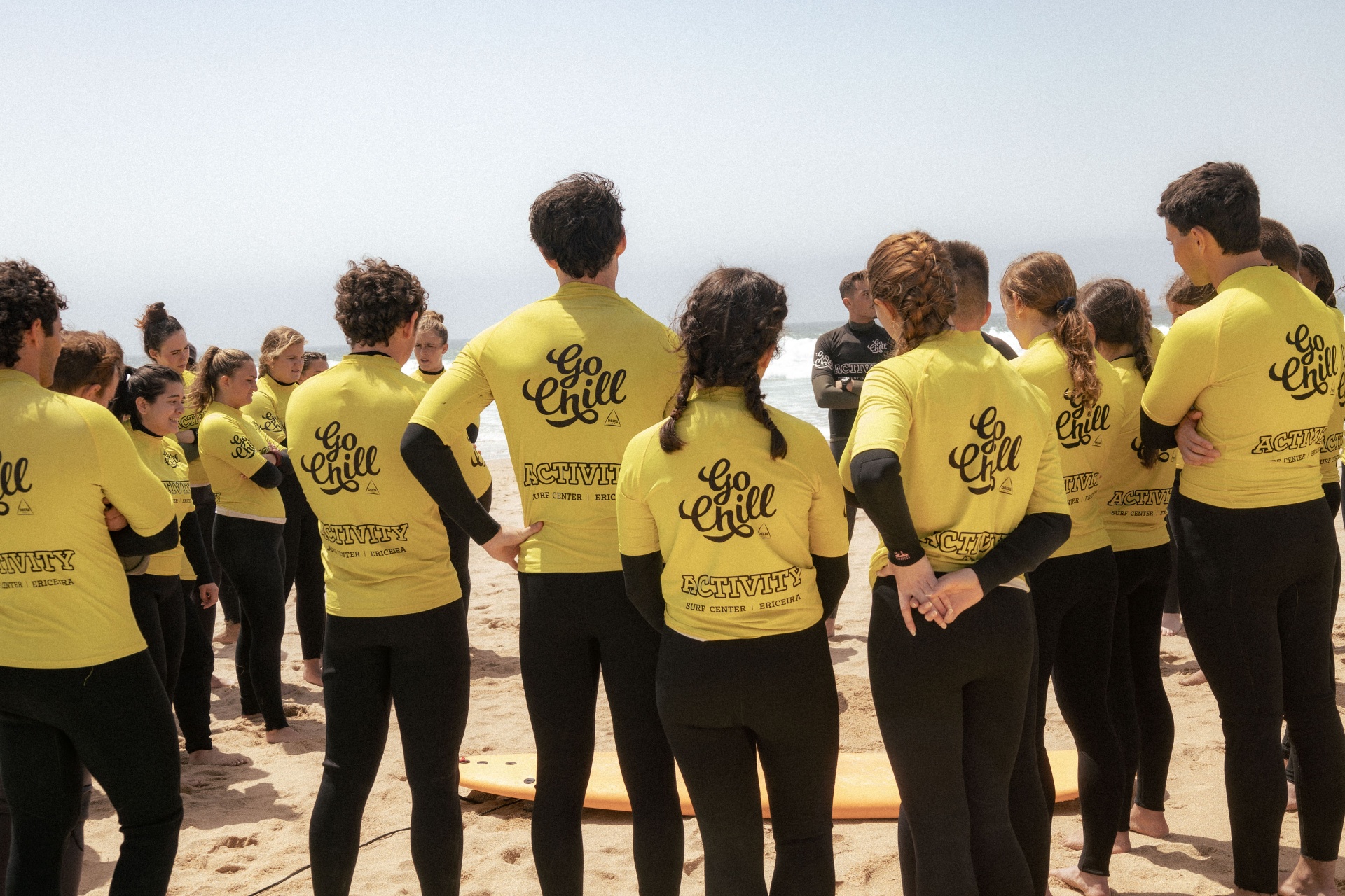 Surfboard rental van in Ericeira