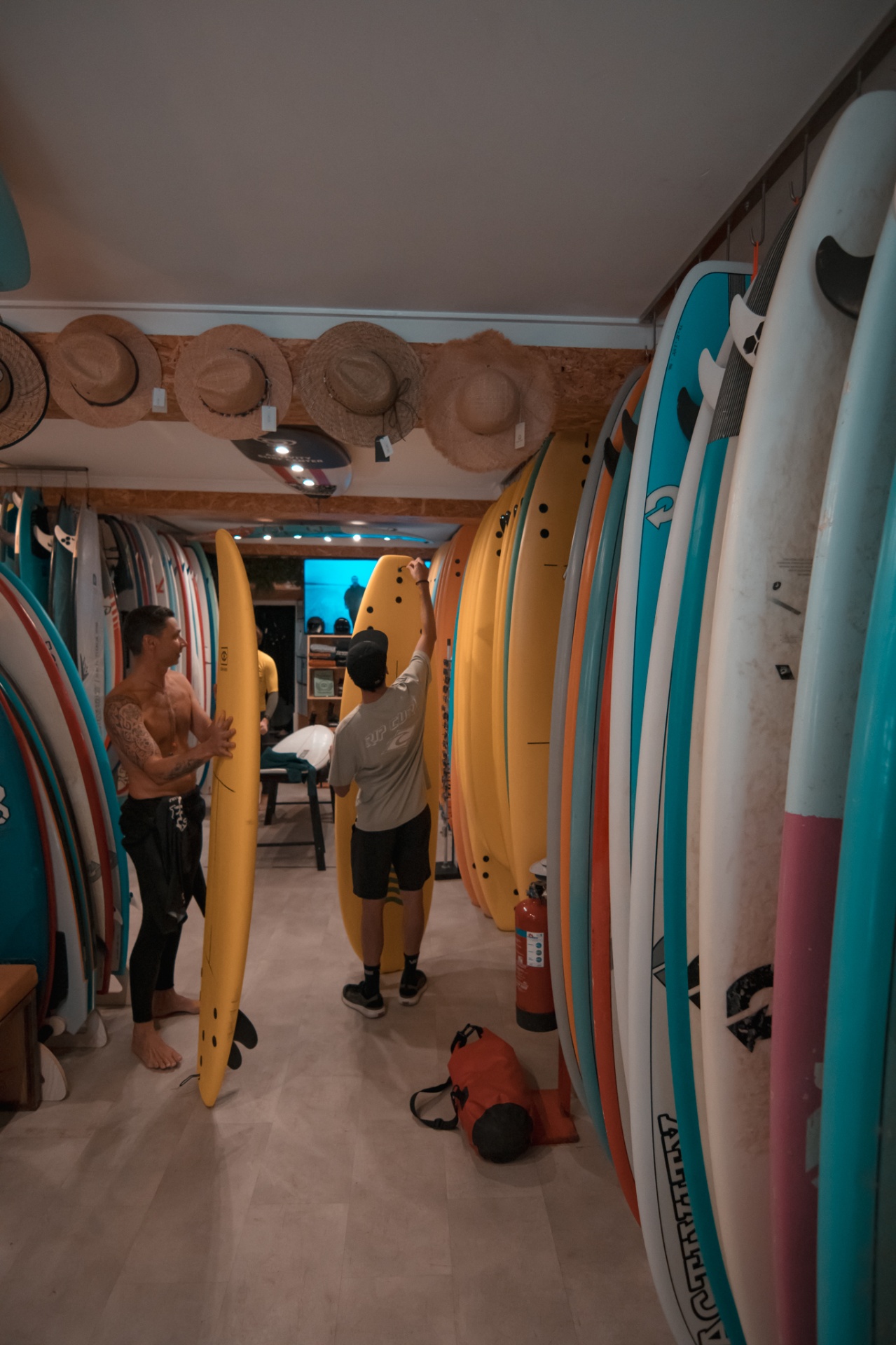 Surfboard rental